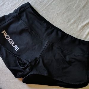 Rouge workout shorts